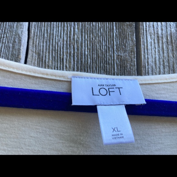 Loft ruffle-front top - Picture 4 of 6